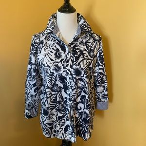 Tropical Print Chaps Shirt